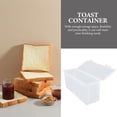 thumbnail image 1 of PTOOTP Toast Crisper 1Set For Cafes Modern Simple Design Fresh Keep Box, 1 of 8