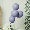 thumbnail image 5 of BalsaCircle 25 Blue Gray 10" Double Stuffed Latex Helium Air Plain Balloons Wedding Party, 5 of 8