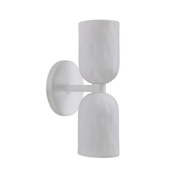Renwil Akira 11.2" Off-White 2-Light Wall Sconce