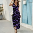 thumbnail image 6 of Animal Print Patterns Sleeveless Dress Woman Fashion Long Dresses Women's Summer Suit Dress 2025, 6 of 7