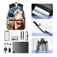 thumbnail image 4 of Balery Blue Sky Meadow Cute Cow Mochila para Mujeres y Hombres, Mochila Ligera Casual para Viajes, Mochila Clásica Básica para la Universidad, 4 of 6