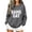 Dark Gray, variant on TQWQT Game Day Sweatshirt Women Game Day Shirt Ladies Long Sleeve Pullover Crewneck Raglan Graphic Tee Football Season Outfit Gameday Apparel Casual Streetwear Oversized Top Black L