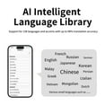 thumbnail image 6 of Earphones Earbuds, Translation Earbuds 144 Languages And Accents Two-Way Real- Translation Earbuds For Noise-Canceling Bluetooth Wireless Simultaneous Interpre Bluetooth Earbuds Noise Cancelling, 6 of 7
