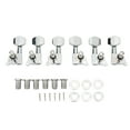 thumbnail image 2 of 3L 3R Metal String Tuning Pegs, Square Fully Enclosed Locking Tuner Acoustic Guitar Tuning Peg Guitar Accessories, 2 of 8