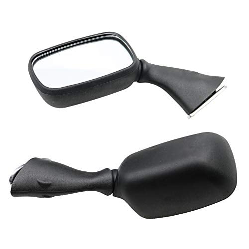 Black Side Rear View Mirrors For Suzuki Hayabusa GSX1300R GSXR 1000 GSXR750 650