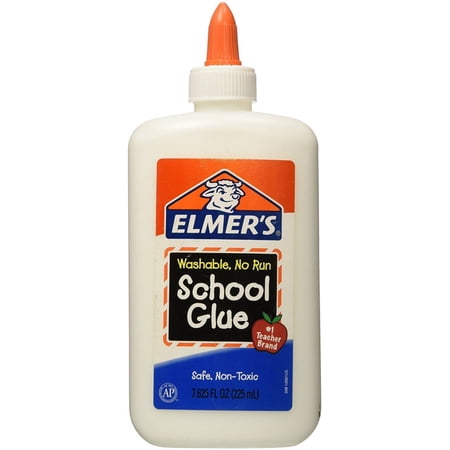 Elmer's School Glue, Washable 7.625 oz (Pack of 6)