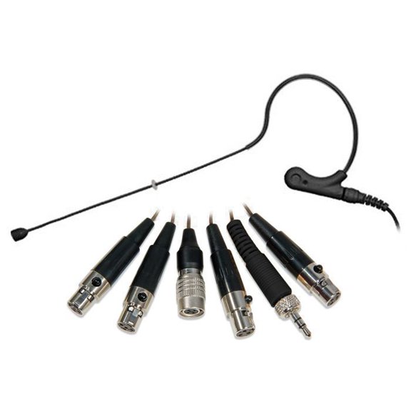 PendoMax Multi-Adapter Black Earworn Microphone - Versatile and Reliable Wireless Microphone for Musicians, Broadcasters, and More