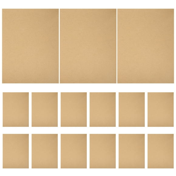 Papel Braille 15 piezas de papel de escritura Braille, papel de escritura para personas ciegas, papel de escritura en blanco, hoja de escritura Braille, suministros para personas ciegas, marrón claro,