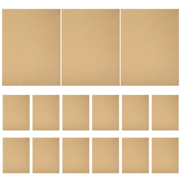 Papel Braille 15 piezas de papel de escritura Braille, papel de escritura para personas ciegas, papel de escritura en blanco, hoja de escritura Braille, suministros para personas ciegas, marrón claro,