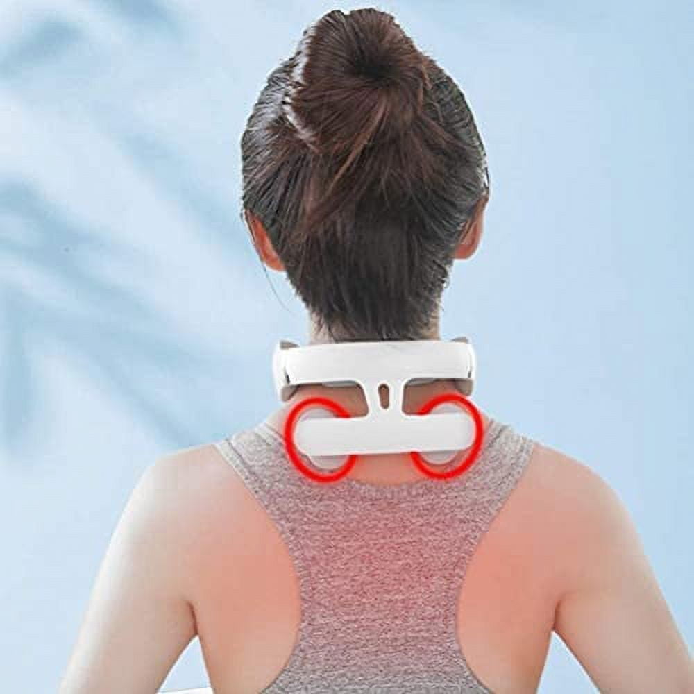 Pulse Neck Massager with Heat for Neck Pain Relief, Super Light Electr –  Asinhe