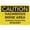Warning Sign 2, variant on Caution PPE Hazardous Noise Area Hearing Protection Required Retro Metal Tin Sign 8"x12" - Funny Wall Decor for Shop Yard Man Cave Garage Outdoor, Decorative Poster Plate