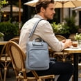 thumbnail image 6 of YiJuHui Nylon Tablet Bag for Women, Large Capacity Commuter Shoulder Bag, Water-Resistant Crossbody Purse with Padded Laptop Sleeve, Tote Handbag for Work, Travel, and Daily Use, 6 of 7