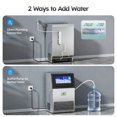 thumbnail image 6 of Ecojoy Commercial Ice Maker, 200Lbs/24H Under Counter Ice Machine, 400W Compressor 40LBS Storage Bin, 6 of 10