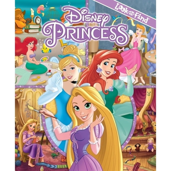 Disney Princess: Look and Find (Hardcover) by Pi Kids