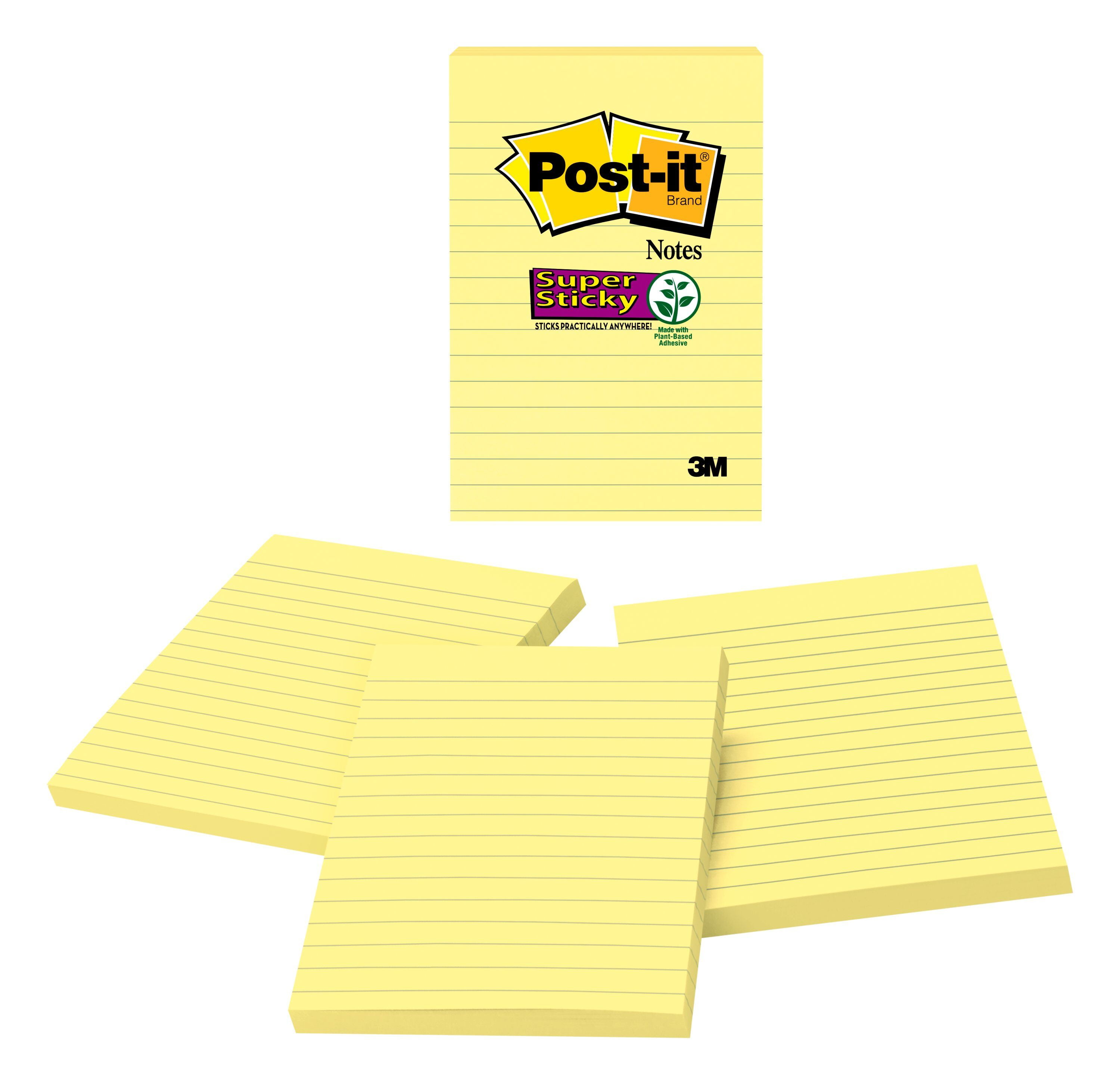 yellow post it notes