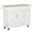 White, variant on HOMCOM Kitchen Island on Wheels, Kitchen Cart w/ Drawers, Storage Cabinets