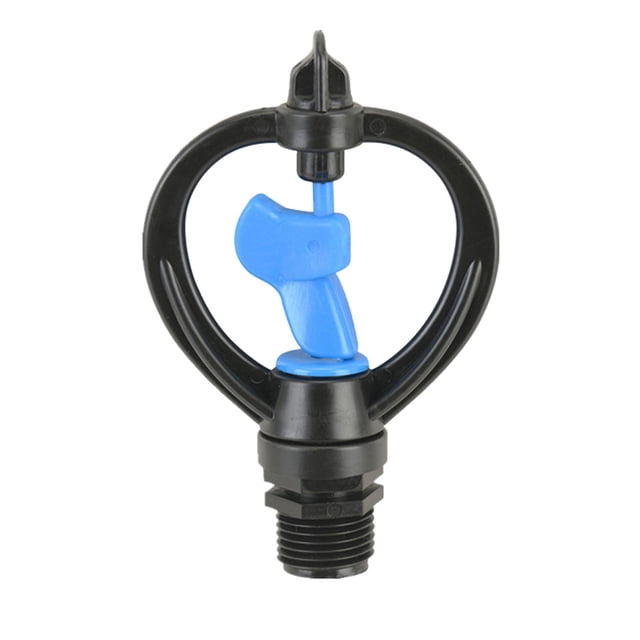 Durable Plastic Irrigation Sprinkler for Garden with 360 Degrees Rotary Design and Corrosion Resistance