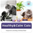 thumbnail image 5 of 2-in-1 Cat Calming Diffuser Kit with 48ml Pheromone Refill - 60-Day Continuous Stress & Anxiety Relief for Cats - Stop Furniture Scratching, Urine Spraying, and Conflict - Safe Drug-Free Natural Solu, 5 of 9