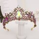 thumbnail image 2 of Nvzi Tiara de boda para novia, diadema de princesa, corona de novia, joyería para el cabello con diamantes de imitación de cristal,graduación, boda, fiesta de disfraces (blanco), 2 of 4