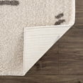 thumbnail image 4 of BoutiqueRugs Azriel Contemporary Area Rug - Machine Washable - Peach, Charcoal - 5'3" x 7', 4 of 11