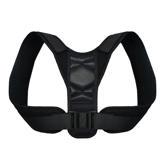 Posture Corrector for Men and Women, Adjustable Clavicle Brace,Improve Thoracic Kyphosis, Shoulder Support (L)