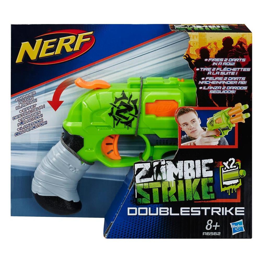 Nerf: ZombieStrike Double Strike (4) Hasbro HSBA6562 -