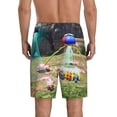thumbnail image 4 of Lsque Pikmin Mens Sleep Pajama Shorts,Short Pajama Pants, Cotton Ultra-Soft Knit-X-Large, 4 of 9