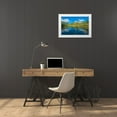 thumbnail image 3 of Jaynes Gallery 32x23 White Modern Wood Framed Museum Art Print Titled - Canada-Alberta-Kananaskis Country Mount Lorette reflects in Lorette Ponds, 3 of 4
