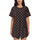 thumbnail image 1 of Balery Red and white polka dots Conjunto de Pijama para Mujer con Estampado, Dos Piezas de Manga Corta y Shorts, Ropa de Dormir Suave con Cuello Redondo y Bolsillos-Small, 1 of 6