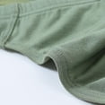 thumbnail image 4 of TANBOM Men's Thong Sexy Bulge Pouch Underwear Tagless Design Bamboo Viscose Comfortable Blue Grey Green 2XL, 4 of 6