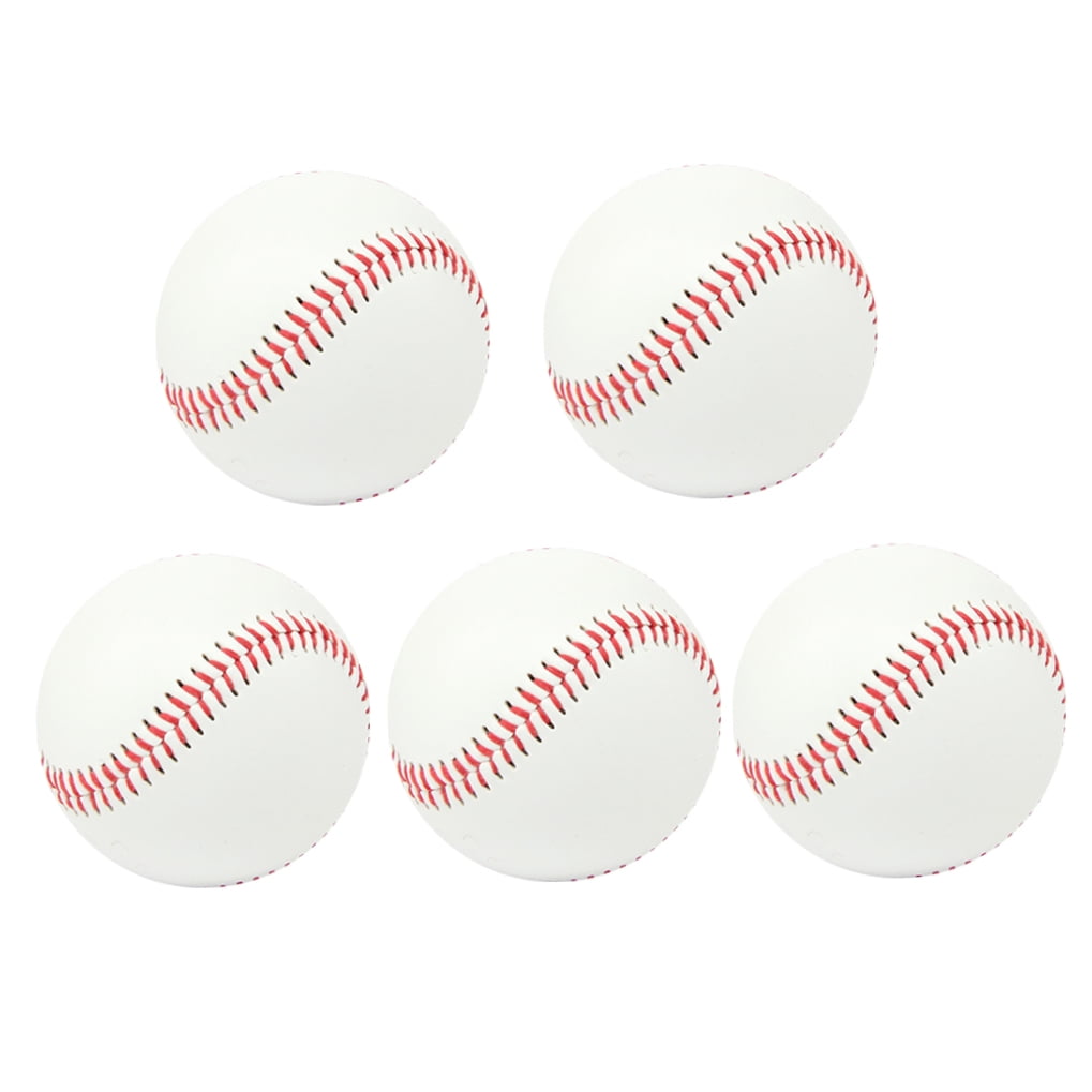 WESIEVYA Baseballs for Kids 5Pcs Training Balls for Batting Practice and Game Training