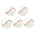 thumbnail image 4 of YSNOOWE 5 Pcs Practice Baseballs White for Game Baseballs for Beginners, 4 of 8