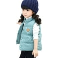 thumbnail image 2 of LANBAOSI Boy Puffer Vest Toddler Winter Down Vest Lightweight Sleeveless Jacket 5T, 2 of 7