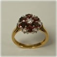 thumbnail image 4 of 2Ct Oval Cut Simulated Red Ruby Women's Wedding Ring 14K Yellow Gold Plated, 4 of 4