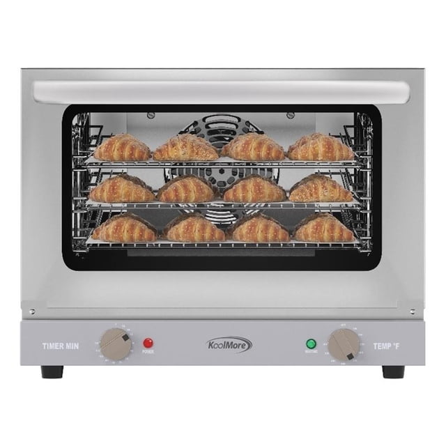 Pemberly Row 19" Countertop Convection 0.8 cu. ft. Oven for Quarter-Size Pans