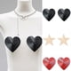 thumbnail image 2 of Women's Metal Nipple Covers Reusable Self Adhesive Silicone Pasties Raves Breast Petals Sticky Bras Nipple Stickers Style 9, 2 of 5