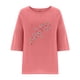 thumbnail image 4 of Fiudx Ofertas Relámpago Camiseta Informal de Manga Corta con Cuello Redondo y Estampado para Mujer a La Moda, 4 of 4