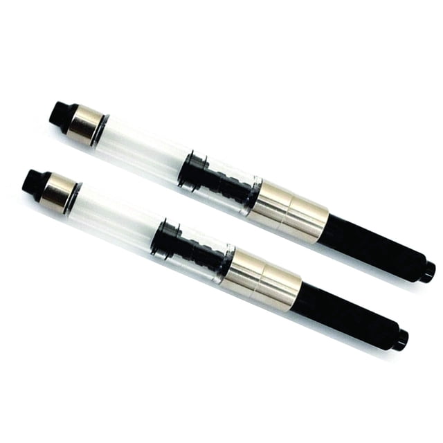 Schmidt K5 Push In Deluxe Fountain Pen Ink Converter (Pack of 2)