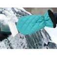 thumbnail image 4 of Snow Shovel Ice Scraper Mitt Waterproof Snow Remover Glove Windshield Warm Padded Glove for Car Window Blue, 4 of 5