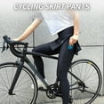 thumbnail image 4 of Women's Cycle Apparel Silicone Sponge Pad Long Pants Quick-drying Breathable High Elasticity Cycle Clothes for Spring and Summer, 4 of 7