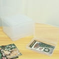 thumbnail image 3 of PENGXIANG Photo Storage Box Set Plastic Photo Case with 6 Inner Organization Cases Colorful/Clear Greeting Card Organizer Portable Reusable Seed Storage Box with Lid for Cards Pictures St, 3 of 11