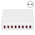thumbnail image 2 of Portable USB Desktop Smart Charging Station, Multi USB Device Power Adapter Long Service Life Compact Dual Voltage  For Outdoor For Traveling For Office EU Plug 100-240V,US Plug, 2 of 8