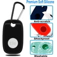 thumbnail image 4 of YSTINNG 2 Pack Silicone Soft Cover Bluetooth Tracker with Keychain,Keys Finder & Item Locator Scratch Resistant Sleeve Skin Keys,Bags C311-042, 4 of 7