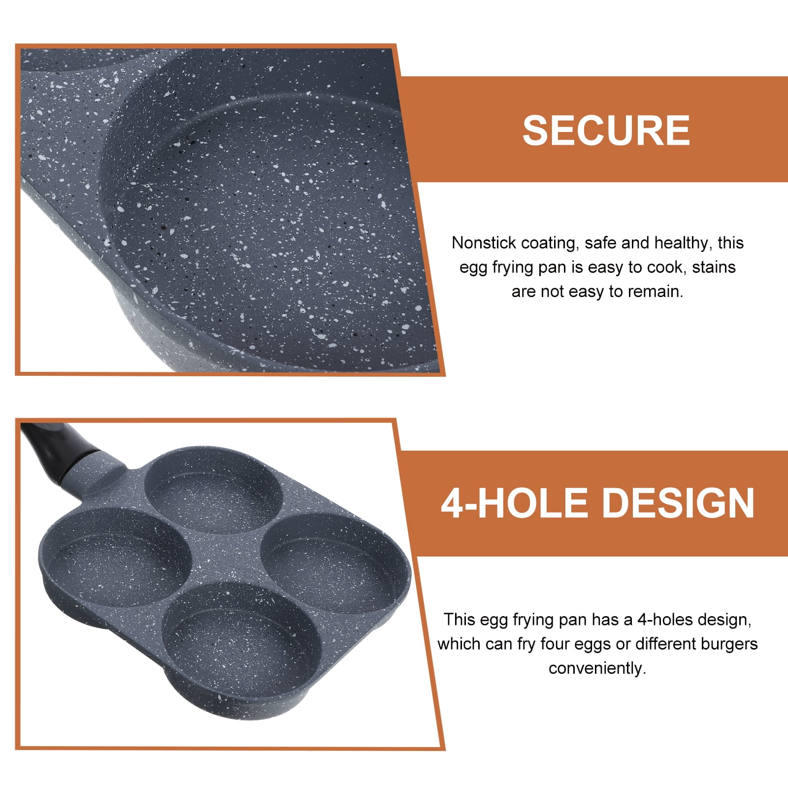 Small Nonstick Frying Pan for Eggs and Deep Sauté, Non Stick Cookware for Easy Cooking