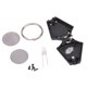 thumbnail image 2 of WEUVEB 10Ud Llavero LED Metal Y Plástico Iluminación Portátil Para Llaves Color Negro, 2 of 8