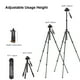 thumbnail image 3 of Trípode K&F CONCEPT K&F CONCEPT Soporte de trípode para cámara portátil Aleación de aluminio 162 cm/63,8 pulg. Máx. Altura 3kg/6.6lbs Capacidad de carga Fotografía Trípode de viaje con K&F CONCEPT Trípode, 3 of 7