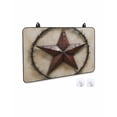 thumbnail image 2 of nqOlkjepod Large Induction Cooktop Protector Mat 28.5"x20.5", Farmhouse Vintage Stove Top Covers for Electric Stove, Brown Country Western Star Art Stove Burner Cover Mats, Glass Top Stove Cover, 2 of 8