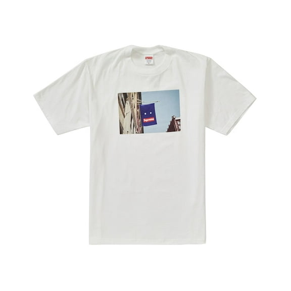 Supreme Men's Banner Tee White, from StockX