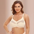 thumbnail image 6 of Midsumdr Large Size Bras for Women No Steel Ring Big Breasts Comfortable Lace Bras Breathable Traceless Full-Coverage Wirefree Bra for Everyday Wear, 6 of 7