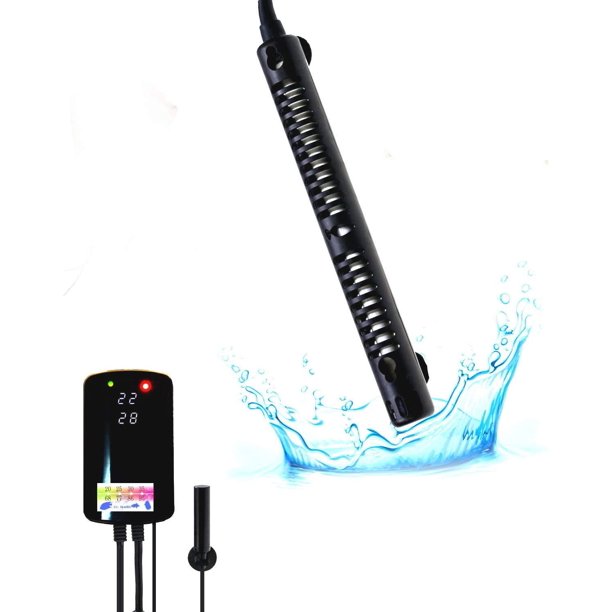 Corisrx Submersible Aquarium Heater Set - 55-100 Gallon Betta Fish Tank  Temperature Controller, Turtle Tank Thermometer, Freshwater Saltwater Large  Tank Thermostat (450W (for 50 to 80 Gallon)) - Walmart.com